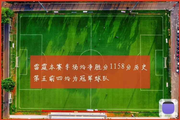 雷霆本赛季场均净胜分1158分历史第五前四均为冠军球队